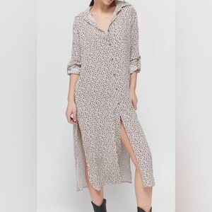 Dress Forum Animal Print Midi T-shirt Dress